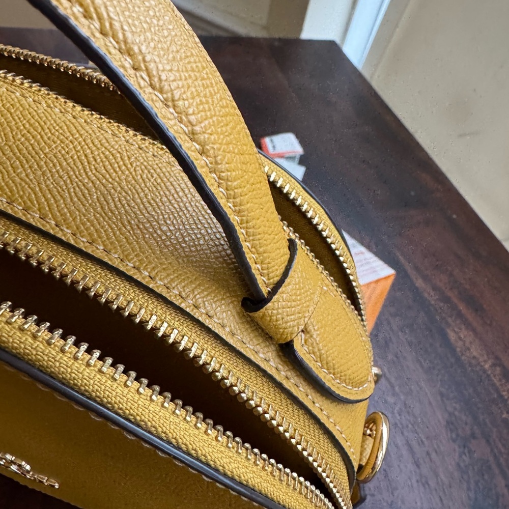 Coach Mustard Crossbody Bag - Picture 11 of 15